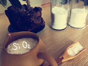 उपजी सिलिका, एजेंट, विरोधी केकिंग, खाद्य और दवा ग्रेड।